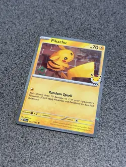 Pikachu 051/162 - 2025 Pokemon Day Stamped Promo - Pokemon TCG - Image 1