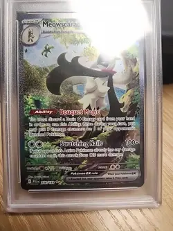 2023 POKEMON PAL EN-PALDEA EVOLVED #256 MEOWSCARADA EX PSA 10 - Image 3