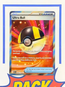 Ultra Ball Full Art Ultra Rare 264/217 Ascended Heroes Pokemon TCG - Image 1