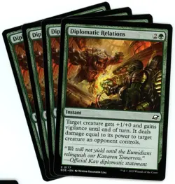 Diplomatic Relations X4 - Edge of Eternities - MTG - Image 1
