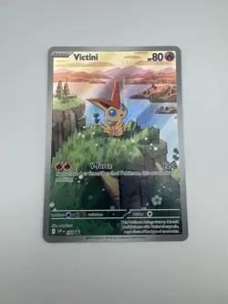 Pokemon TCG: Scarlet & Violet Victini 208 Black Star Promo NM English - Image 1