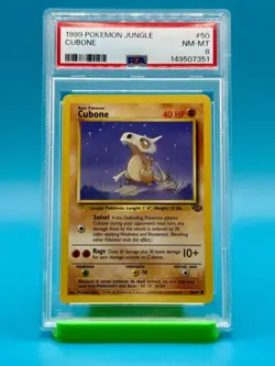 PSA 8 - 1999 Pokemon Jungle Cubone #50 - Image 1