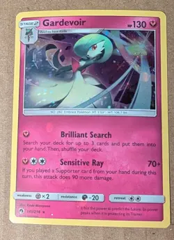 Gardevoir (Cosmos Holo) 141/214 Swirl Holo Promo Pokemon NM - Image 1