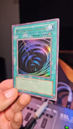 Yu-Gi-Oh! Mystical Space Typhoon Spell Foil MRL-047 - Image 1