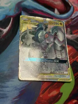 Arceus & Dialga & Palkia GX 156/236 UItra Rare Cosmic Eclipse Pokemon Card - Image 3