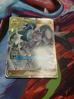 Arceus & Dialga & Palkia GX 156/236 UItra Rare Cosmic Eclipse Pokemon Card - Image 4