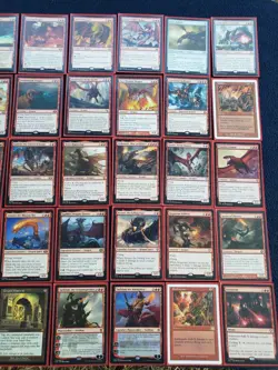 Custom Mono Red DRAGONS Commander deck: LATHLISS, DRAGON QUEEN Magic 100 cards - Image 3