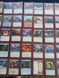 Custom Mono Red DRAGONS Commander deck: LATHLISS, DRAGON QUEEN Magic 100 cards - Image 4