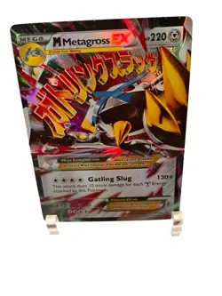 5 Card Pokemon EX Lot Vaporeon Palkia Metagross Black Kyurem Mega Audino Holo - Image 2