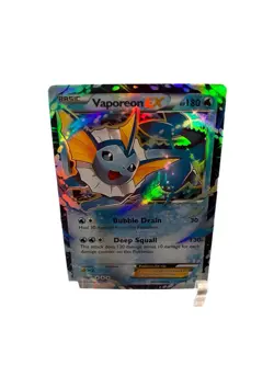 5 Card Pokemon EX Lot Vaporeon Palkia Metagross Black Kyurem Mega Audino Holo - Image 3
