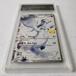 Reshiram 113/114 - 2021 Celebrations Set *TCG 10 - FLAWLESS* Holo Pokemon Card - Image 2
