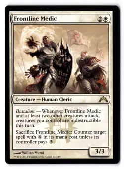 Frontline Medic LP* Gatecrash ENGLISH 12/249 mtg -UnltdCards - Image 1