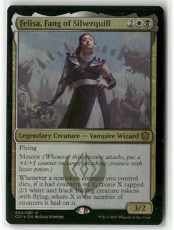 Felisa, Fang of Silverquill Foil M Commander 2021 2 NM - Image 1