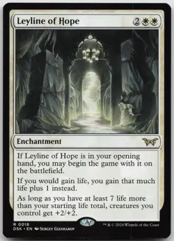 Leyline of Hope Duskmourn: House of Horror 18 NM R - Image 1