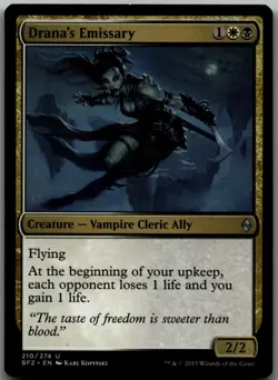 Drana's Emissary U Battle for Zendikar 210 LP - Image 1