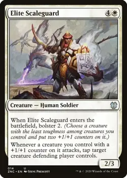 Elite Scaleguard Commander Zendikar Rising Near Mint MTG Magic DNA GAMES - Image 1