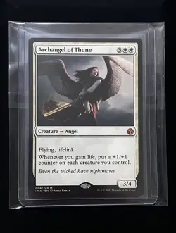MTG Archangel of Thune Iconic Masters Regular #8 NM - Image 1