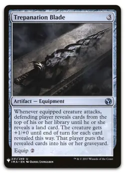 Trepanation Blade #231 (NM) List Reprints LIST LIST Magic MTG - Image 1
