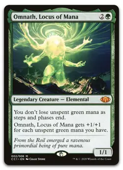 Omnath, Locus of Mana #2 (NM) Commander Collection Green CC1 Magic MTG - Image 1