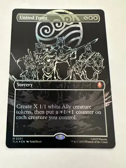 Magic The Gathering Avatar The Last Airbender United Front #0331 Borderless Foil - Image 1