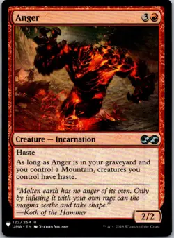 Anger (UMA) U The List Reprints 122 NM Normal - Image 1