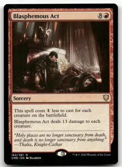 Blasphemous Act #162 (NM) Commander Legends CMR Magic MTG - Image 1