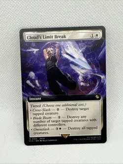 MTG - Cloud's Limit Break (Extended Art) Commander: Final Fantasy Regular NM - Image 1