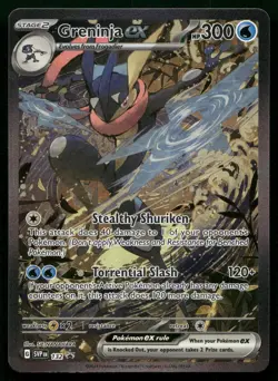Greninja ex 132 Shrouded Fable SFA Special Illustration Rare Promo POKEMON - Image 1