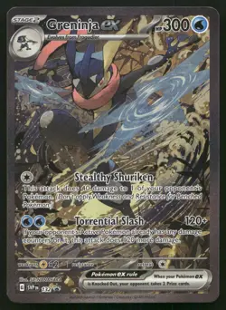 Greninja ex 132 Shrouded Fable SFA Special Illustration Rare Promo POKEMON - Image 1