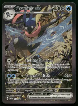 Greninja ex 132 Shrouded Fable SFA Special Illustration Rare Promo POKEMON - Image 1