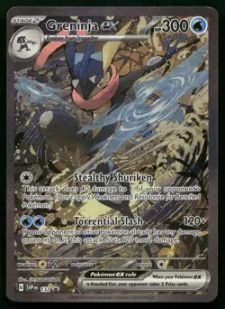 Greninja ex 132 Shrouded Fable SFA Special Illustration Rare Promo POKEMON - Image 1