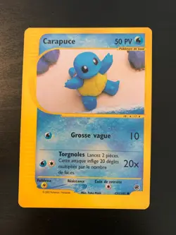 Carte Pokemon : Carapuce 131/165 Expedition Wizards Francaise - Image 1