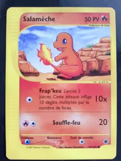 Carte Pokemon : Salameche 97/165 Expedition Wizards Edition Francaise - Image 1