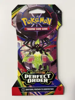 (VERY HEAVY)🔥 31.77g Pokemon Perfect Order Sleeved Booster Pack Factory Sealed✅ - Image 2