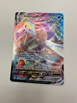 Pokemon Karte TCG Inteleon VMAX 079/264 Fusionsangriff Holo Rare Englisch NM - Image 2