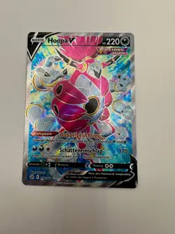 Pokemon Karte TCG Hoopa V 253/264 Fusionsangriff Holo Rare Deutsch NM - Image 2