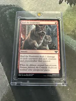 MTG End the Festivities - Innistrad: Crimson Vow (VOW) #155 Magic the Gathering - Image 4