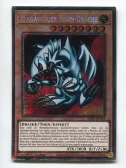 Yu-Gi-Oh! Blauaugiger Toon Drache Starlight Rare RA05-DE003 - Image 1
