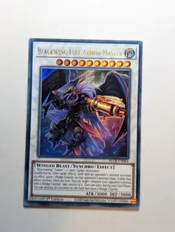 Blackwing Full Armor Master BLCR-EN064 Ultra Rare 1st Edition NM Yugioh - Image 1