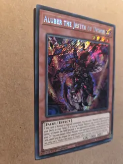 Aluber the Jester of Despia RA02-EN016 Secret Rare 1st Ed Very Light Play - Image 3