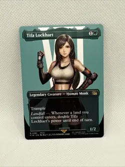 MTG - Tifa Lockhart (Borderless) Final Fantasy Regular NM Pack Fresh - Image 1