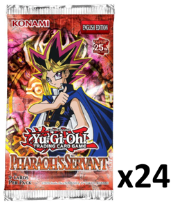 24 Pharaohs Servant 25th Anniversary Booster Pack - Yugioh Sealed - Image 1