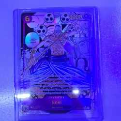 One Piece Enel Manga OP15-118 Sec English In Hand Near Mint - Image 1