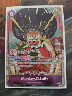 Monkey.D.Luffy (BANDAI Card Games Fest 25-26) OP07-073 One Piece Promotion LP - Image 1