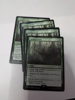 (4) Airship Crash *PLAYSET* Final Fantasy Regular NM MTG - Image 1