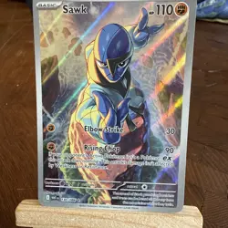 Pokemon Sawk 130/086 Sv: White Flare Holo NM Beautiful Card - Image 1