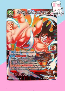 Dragon Ball Trading Card - Son Goku, Full Power and Full Blast BT21-003 UC PROMO - Image 1