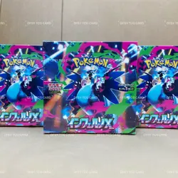 Pokemon TCG Card Game 2025 Japanese Inferno X Booster Box MEGA M2 w/shrink 3boxs - Image 1