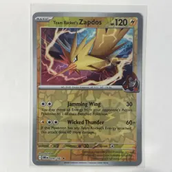 Team Rocket's Zapdos - Destined Rivals 70/182 - Reverse Holo - NM - Image 1
