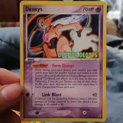 Pokemon Deoxys (Normal Forme) 70HP Promo Card 16/107 Movie Miscellaneous Set - Image 1